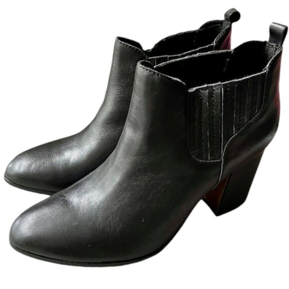 Kelsi Dagger Brooklyn Stretch Gore Ankle Boots - Black - 10 - Picture 2 of 11